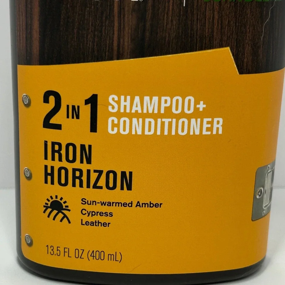 Every Man Jack John Deere 2-in-1 Shampoo Conditioner Iron Horizon 13.5 oz New